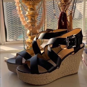 BNWOT Michael Korda size 11  leather espadrille